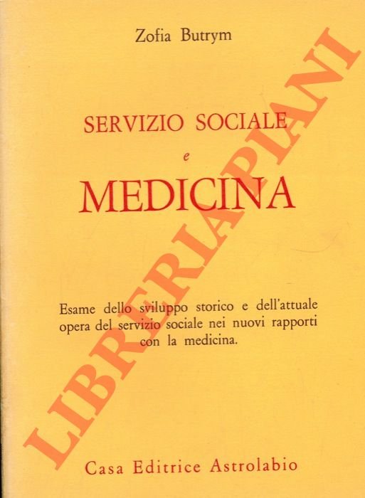 Servizio sociale e medicina.