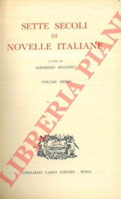 Sette secoli di novelle italiane.