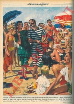 Sfilata di bagnanti in costumi d'epoca per il centenario dei …