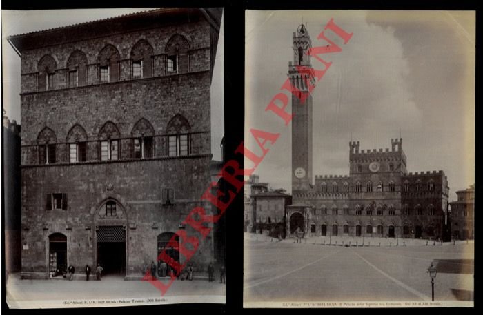 Siena : Palazzo Tolomei, Bandini Piccolomini, Grottanelli già Pecci, della …