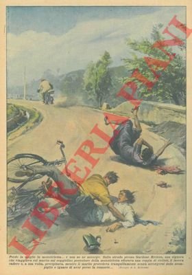 Signore che viaggiava in motocicletta con la moglie sfiora una …