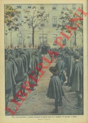 Solenne giuramento di duemila reclute di 3a categoria, l'11 novembre, …