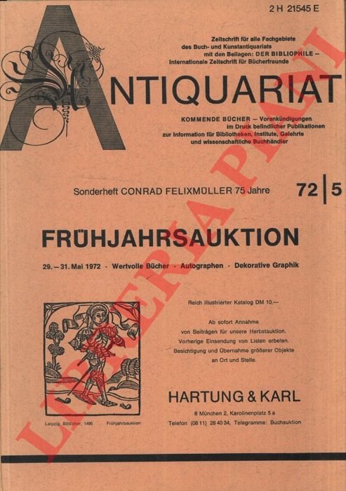Sonderheft Conrad Felixmuller 75 Jahre. SIGNED ! | Immagine Gallery 3