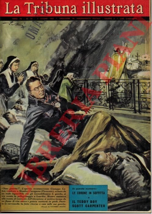 “Sono guarito!” . L'operaio trentanovenne Giuseppe Calosi, residente a Mondovì … | Immagine Gallery 3