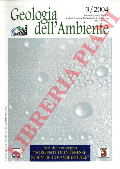 Sorgenti d'interesse scientifico-ambientale. Atti del Convegno.
