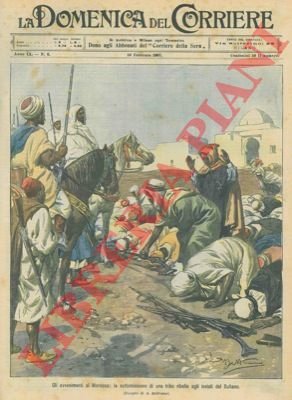 Sottomissione di una tribù ribelle agli inviati del Sultano.