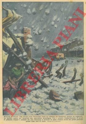 Spaventosa grandinata nel villaggio del Transvaal.