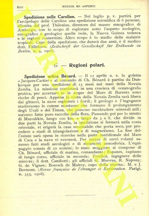 Spedizione artica Bénard.