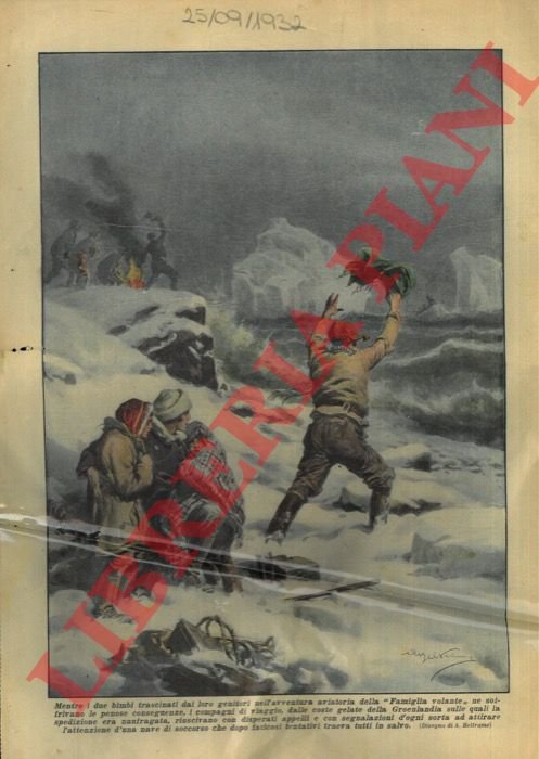 Spedizione naufragata nelle coste della Groenlandia. Dopo disperati tentativi di …