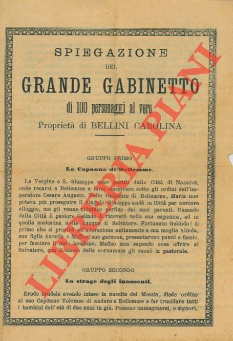 Spiegazione del Grande Gabinetto di 100 personaggi al vero. Proprietà … | Immagine Gallery 2