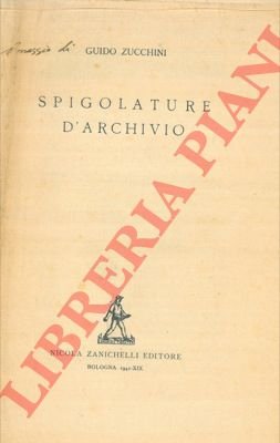 Spigolature d'archivio.