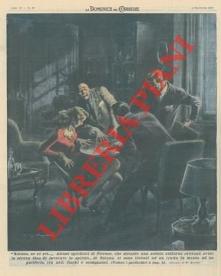 Spiritisti di Firenze che durante una seduta avevano invocato lo …