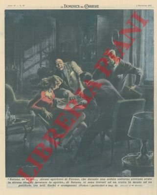 Spiritisti di Firenze che durante una seduta avevano invocato lo …