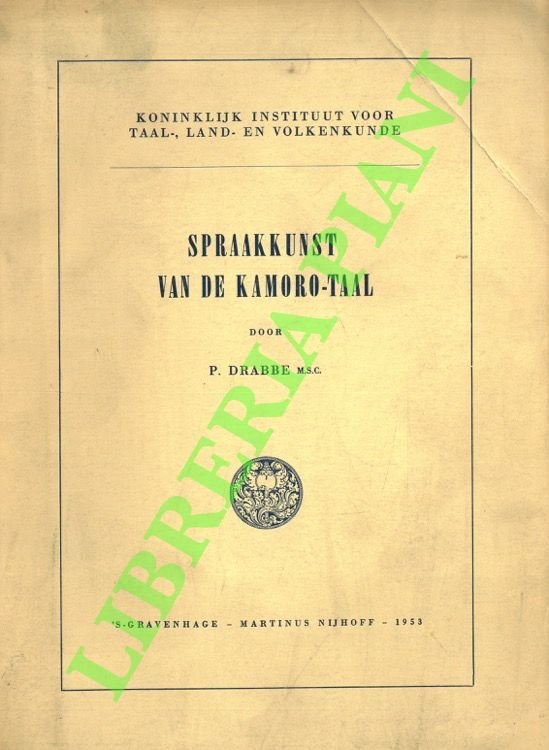 Spraakkunst van de Kamoro-Taal.