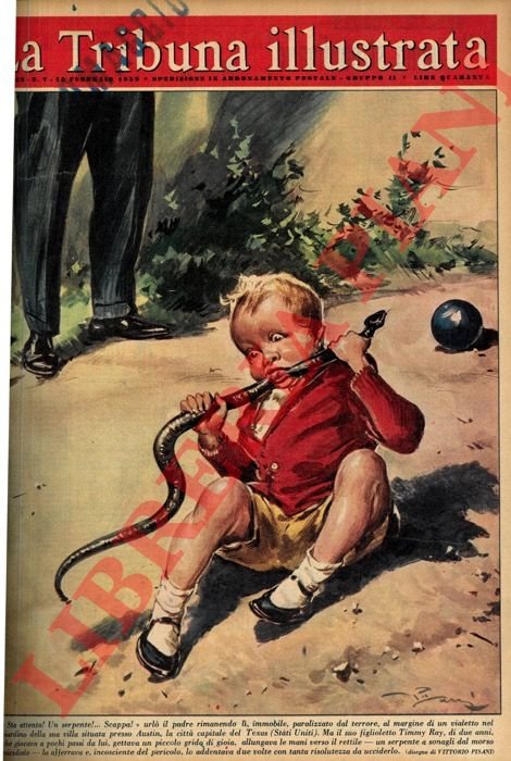“Sta attento! Un serpente!.Scappa!” urlò il padre rimanendo lì immobile, … | Immagine Gallery 3