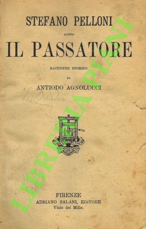 Stefano Pelloni detto il Passatore.