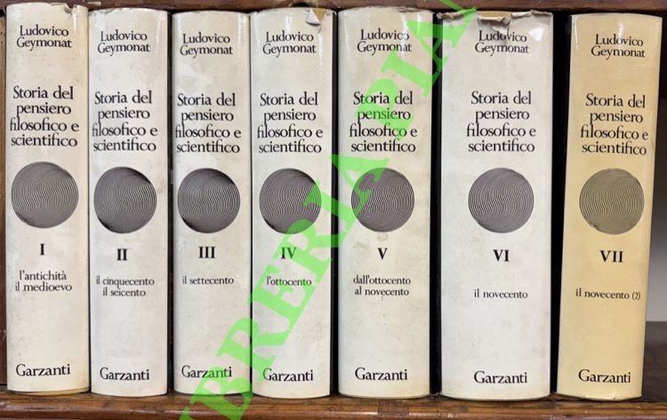 Storia del pensiero filosofico e scientifico. I: L'antichità, Il Medioevo. …