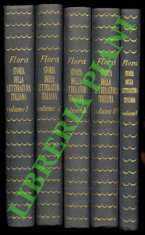 Storia della letteratura italiana.