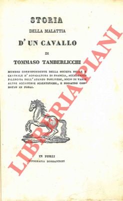 Storia della malattia d'un cavallo.
