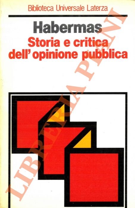 Storia e critica dell'opinione pubblica. | Immagine principale