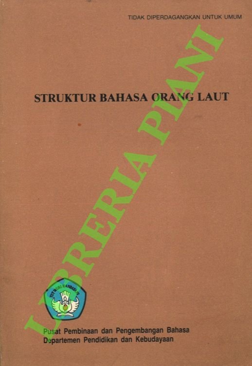 Struktur Bahasa Orang Laut.