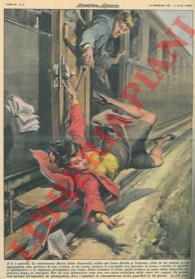 Studentessa precipita dal treno e si produce solo lievi escoriazioni.