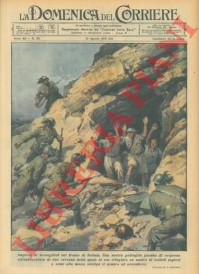 Sul fronte di Sollum i nostri bersaglieri obbligano un gruppo …