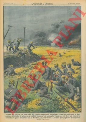 Sul fronte russo i soldati tedeschi di pattuglia ricoprono di …