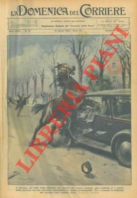 Sul viale della stazione un cavallo si é sciolto e …