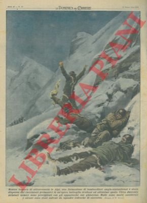 Sulle Alpi una formazione di bombardieri anglo - statunitensi dispersa …