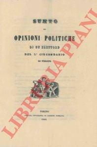 Sunto di opinioni politiche di un elettore del 5° Circondario … | Immagine Gallery 3