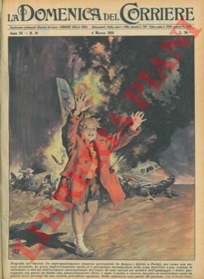 Superquadrimotore francese perde improvvisamente quota e precipita incendiandosi.