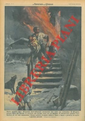 Svegliato dall'abbaiare del cane un contadino di Bleggio, presso Riva …