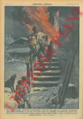 Svegliato dall'abbaiare del cane un contadino di Bleggio, presso Riva …