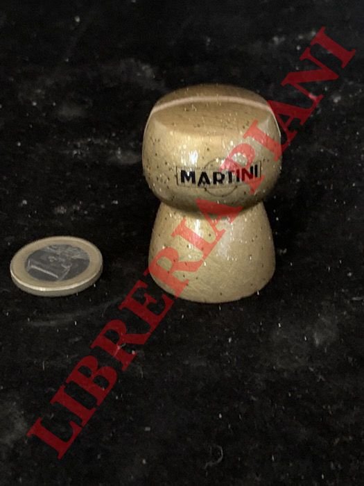 Tappo in legno, dorato, segnaposto.