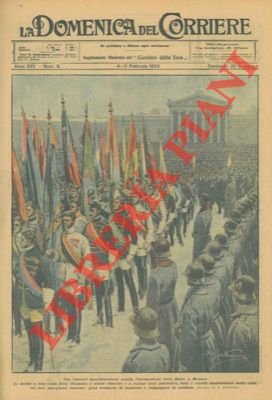 Teatrale manifestazione contro l'occupazione della Ruhr, a Monaco.