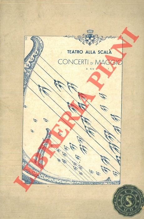 Teatro Alla Scala. 4° concerto di maggio 1936.