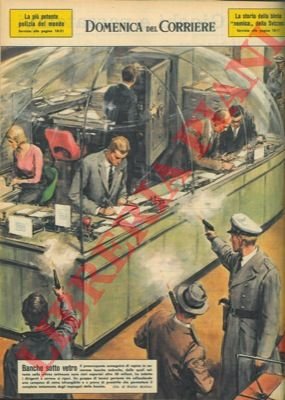 Tecnici collaudano una campana di vetro infrangibile e a prova …