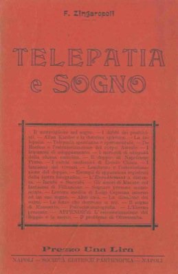 Telepatia e sogno.