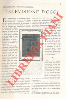 Televisione d'oggi. I.