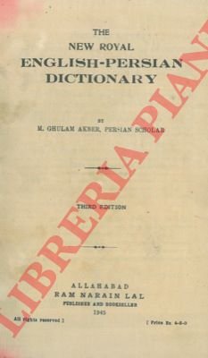 The new royal english-persian dictionary. | Immagine Gallery 3