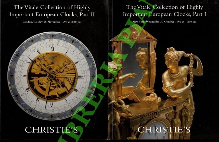 The Vitale Collection of Highly Important European Clocks. Part I …