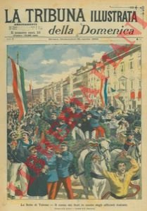 Tolone in fiore festeggia gli ufficiali italiani.