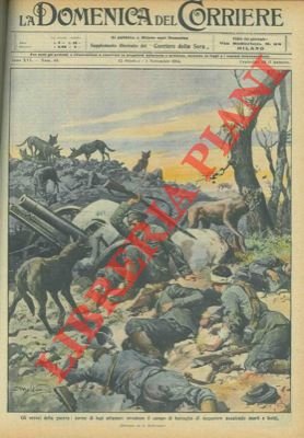 Torme di lupi affamati invadono il campo di battaglia assalendo …