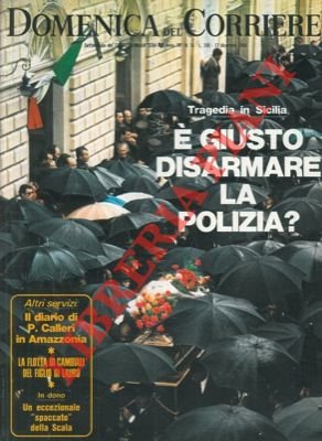 Tragedia ad Avola : è giusto disarmare la Polizia ?