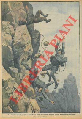 Tre alpinisti lombardi precipitano lungo l'aspra parete del torrione Magnaghi …