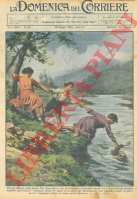 Tre bambini di un paese del bergamasco con le mani …