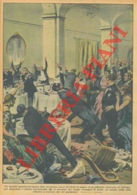 Tre banditi mascherati fanno irruzione, con le rivoltelle in pugno, …