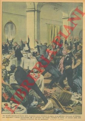 Tre banditi mascherati fanno irruzione, con le rivoltelle in pugno, …