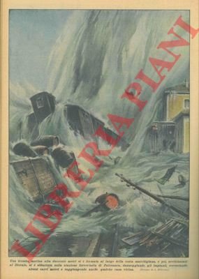 Tromba marina alta duecento metri si è abbattuta sulla stazione …